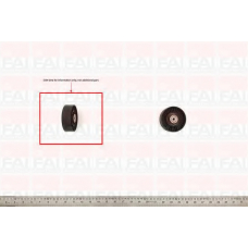 T1027 FAI AutoParts Натяжной ролик, поликлиновой  ремень