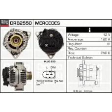 DRB2550 DELCO REMY Генератор