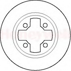 561637B BENDIX Тормозной диск