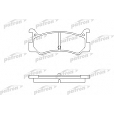PBP482 PATRON Комплект тормозных колодок, дисковый тормоз