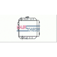 3207001 KUHLER SCHNEIDER Радиатор, охлаждение двигател