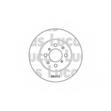 DF2717 TRW Тормозной диск