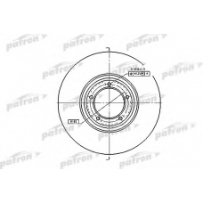 PBD1642 PATRON Тормозной диск