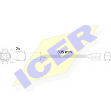 610449 E C ICER Сигнализатор, износ тормозных колодок