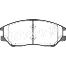 IBD-1S01 IPS Parts Комплект тормозных колодок, дисковый тормоз