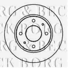 BBD4991 BORG & BECK Тормозной диск