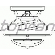 400 772 TOPRAN Термостат, охлаждающая жидкость