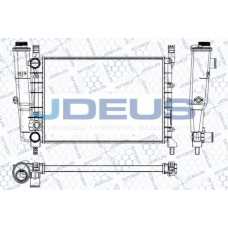 RA0110410 JDEUS Радиатор, охлаждение двигателя