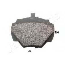 PP-L04AF JAPANPARTS Комплект тормозных колодок, дисковый тормоз