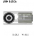 VKM 84506 SKF Паразитный / ведущий ролик, зубчатый ремень