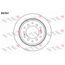 BS7691 FTE Тормозной диск