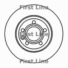 FBD1201 FIRST LINE Тормозной диск