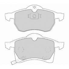 FD6793A NECTO Комплект тормозных колодок, дисковый тормоз