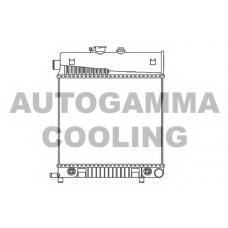 101315 AUTOGAMMA Радиатор, охлаждение двигателя