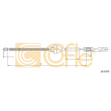 10.5373 COFLE Трос, стояночная тормозная система