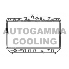 102358 AUTOGAMMA Радиатор, охлаждение двигателя
