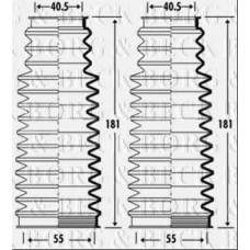 BSG3276 BORG & BECK Пыльник, рулевое управление