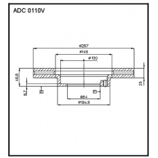 ADC 0110V Allied Nippon Гидравлические цилиндры