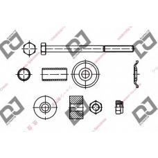 DL1322 DJ PARTS Тяга / стойка, стабилизатор