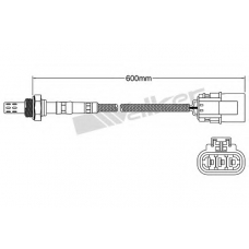 250-23087 WALKER Лямбда-зонд