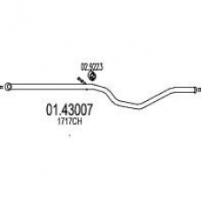 01.43007 MTS Труба выхлопного газа