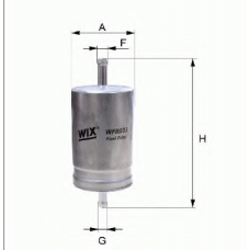 WF8303 WIX Топливный фильтр