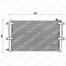 TSP0225100 DELPHI Конденсатор, кондиционер