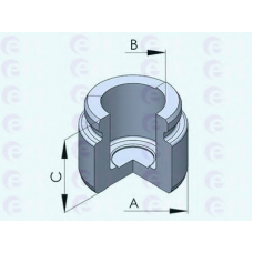 150773-C ERT Поршень, корпус скобы тормоза