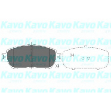 KBP-9105 KAVO PARTS Комплект тормозных колодок, дисковый тормоз