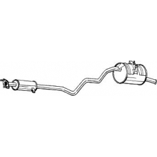 287-061 BOSAL Глушитель выхлопных газов конечный