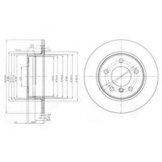 DP1010.11.0237 Dr!ve+ Тормозной диск