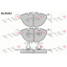 BL2042A2 FTE Комплект тормозных колодок, дисковый тормоз