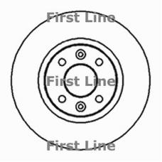 FBD368 FIRST LINE Тормозной диск