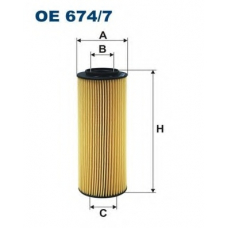 OE674/7 FILTRON Масляный фильтр