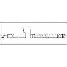 G1904.46 WOKING Тормозной шланг