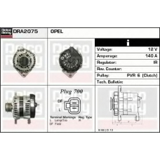 DRA2075 DELCO REMY Генератор