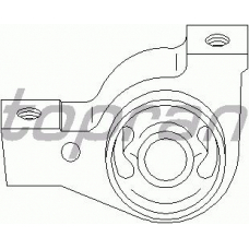 722 162 TOPRAN Подвеска, рычаг независимой подвески колеса