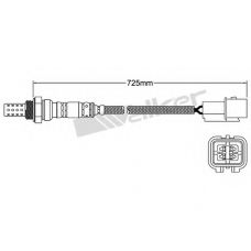 250-24240 WALKER Лямбда-зонд