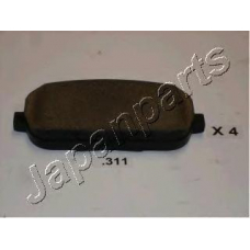 PP-311AF JAPANPARTS Комплект тормозных колодок, дисковый тормоз