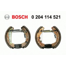 0 204 114 521 BOSCH Комплект тормозных колодок