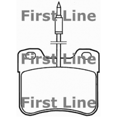 FBP3017 FIRST LINE Комплект тормозных колодок, дисковый тормоз