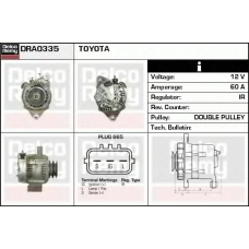 DRA0335 DELCO REMY Генератор