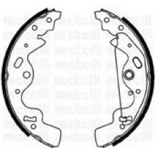 53-0370 METELLI Комплект тормозных колодок