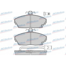 AC058339D AC Delco Комплект тормозных колодок, дисковый тормоз