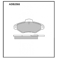 ADB2568 Allied Nippon Тормозные колодки