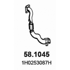 58.1045 ASSO Труба выхлопного газа