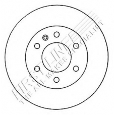 FBD1634 FIRST LINE Тормозной диск