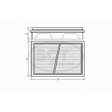 SB 2190 SCT Воздушный фильтр