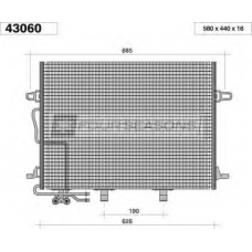 F4-43060 STANDARD Конденсатор, кондиционер