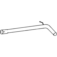 P5561 FENNO Труба выхлопного газа